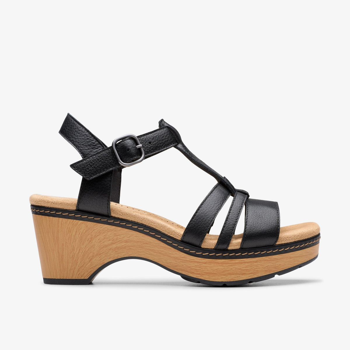Seannah Madi Black Leather - US 9347