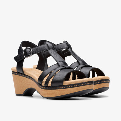Seannah Madi Black Leather - US 9347