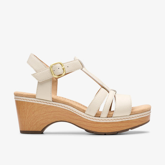 Seannah Madi Cream Leather - US 0301