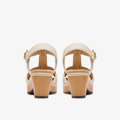 Seannah Madi Cream Leather - US 0301