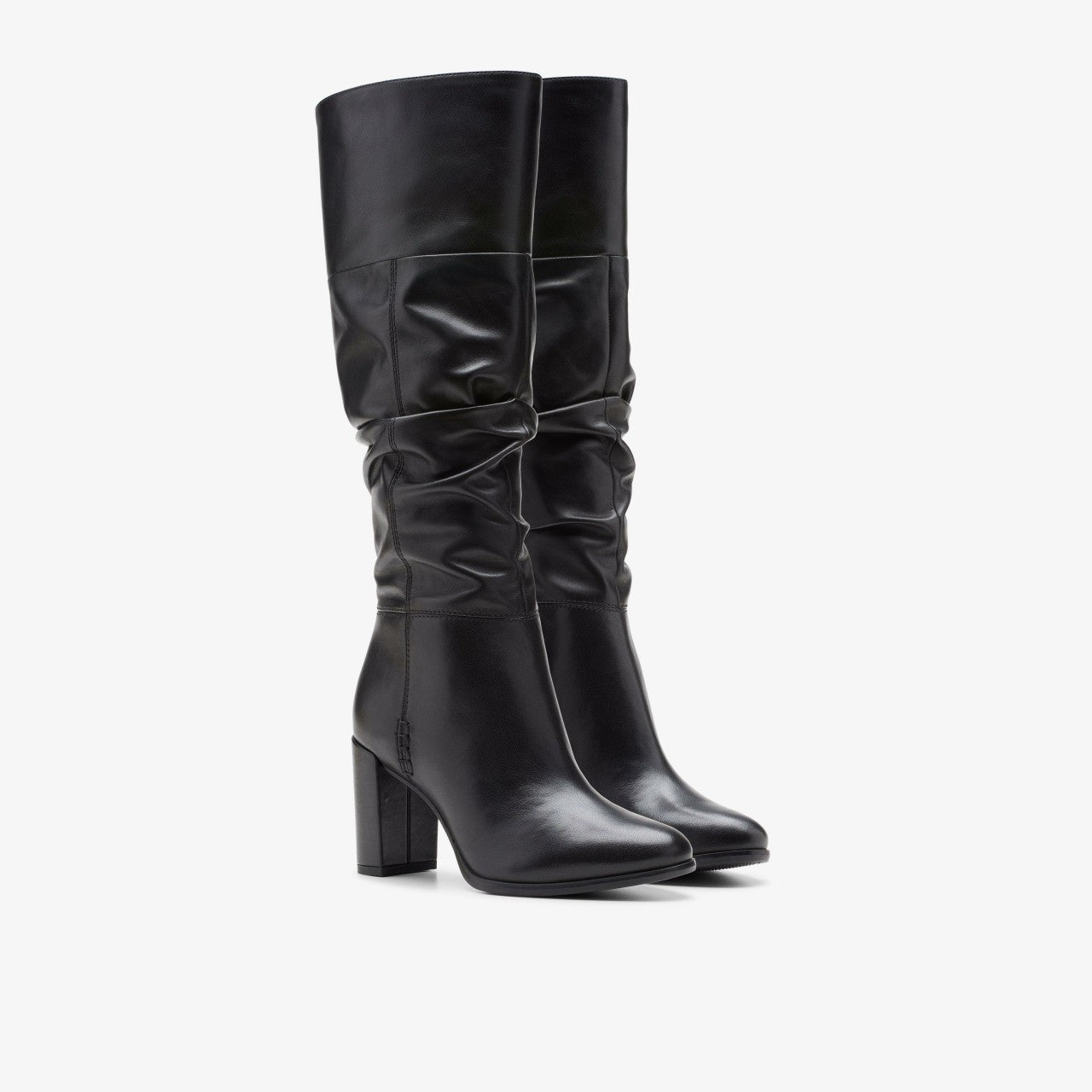 Freva 85 Slouch Black Leather | Clarks