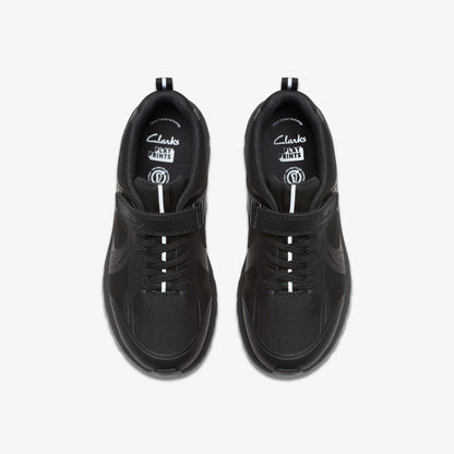 Selva Edge Kid Black | Clarks Onsale