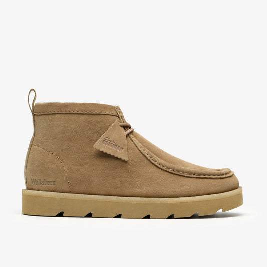 Meare Walla Boot Dark Sand Warmlined | Clarks Onsale