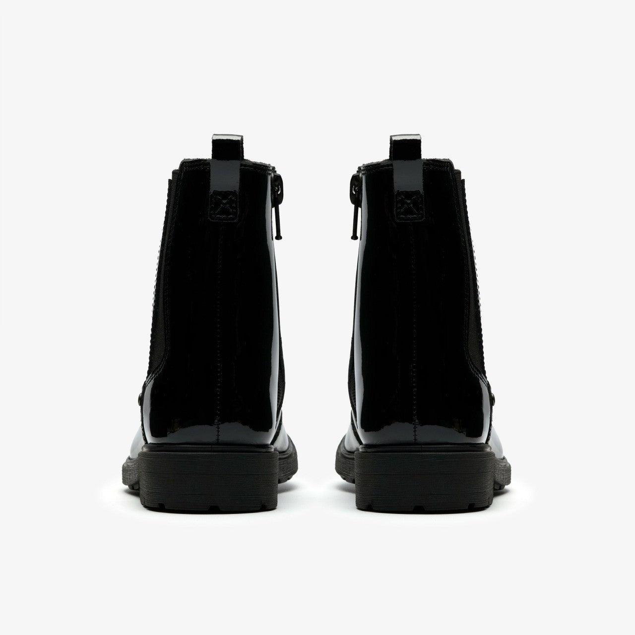 Astrol Orin Kid Black Patent | Clarks