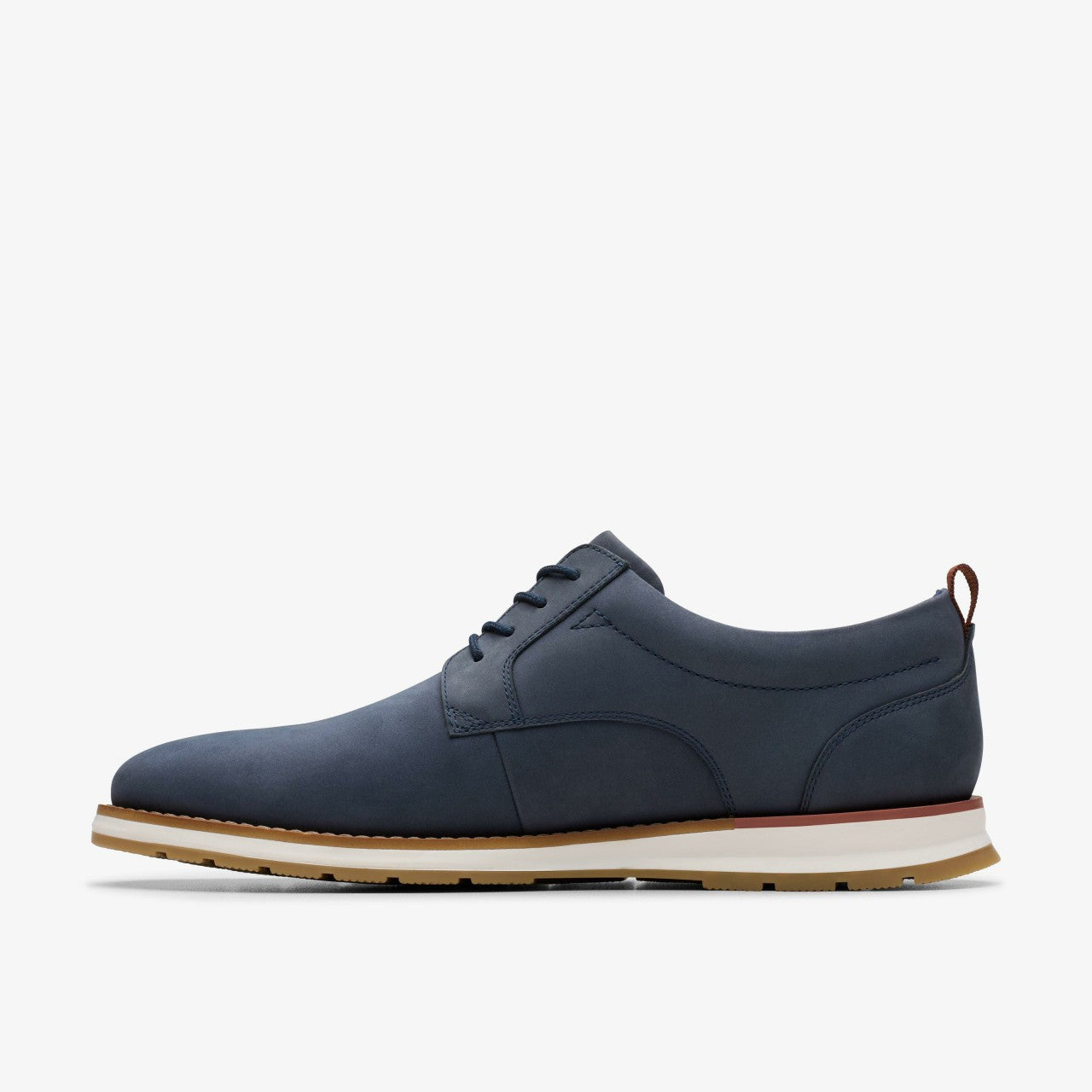 Lapford Lace Navy Nubuck | Clarks