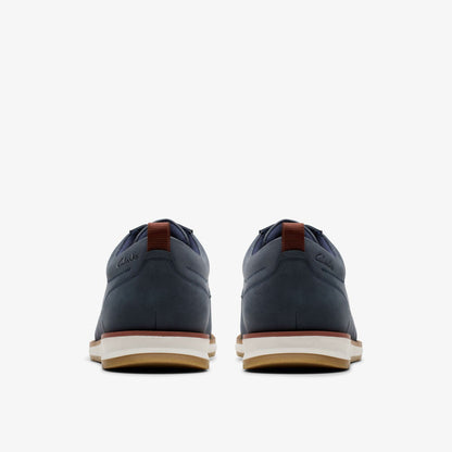 Lapford Lace Navy Nubuck | Clarks