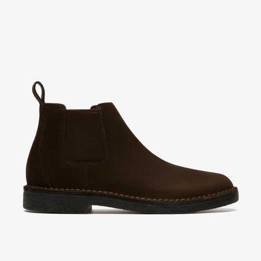 Desert Chelsea Dark Brown Suede | Clarks Sale