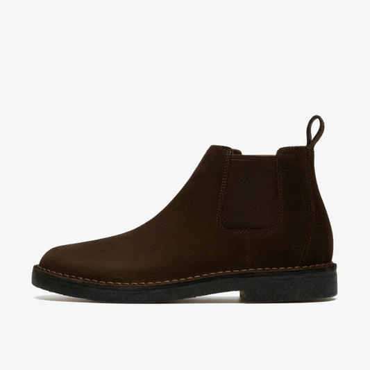 Desert Chelsea Dark Brown Suede | Clarks Sale