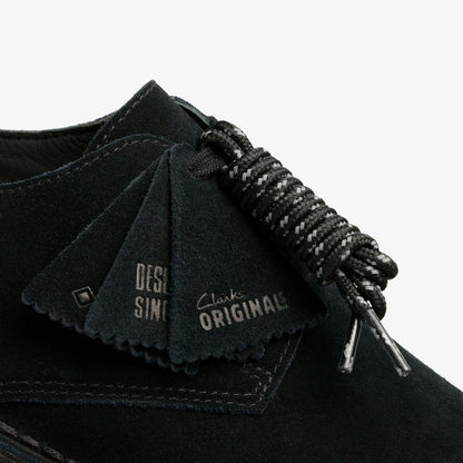 Desert London GORE-TEX Black Suede | Clarks For Sale