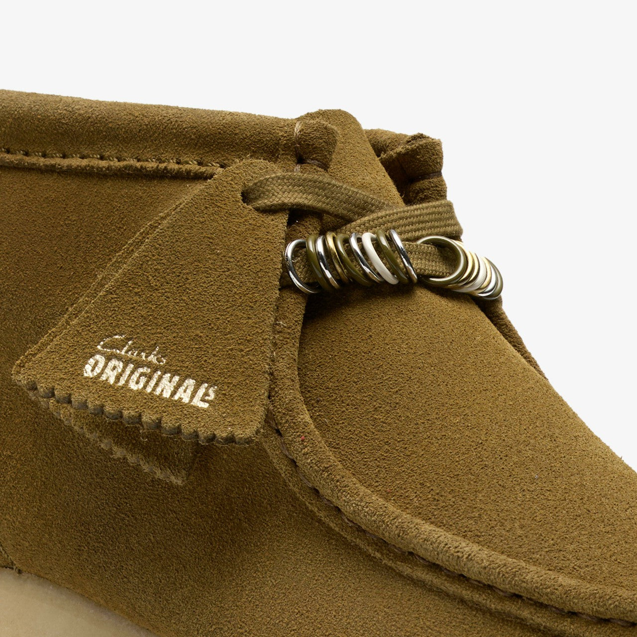 Wallabee Boot Green Suede | Clarks Sale
