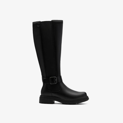 Orinoco 3 Tall Black Leather | Clarks