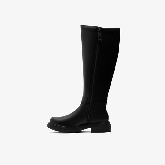 Orinoco 3 Tall Black Leather | Clarks
