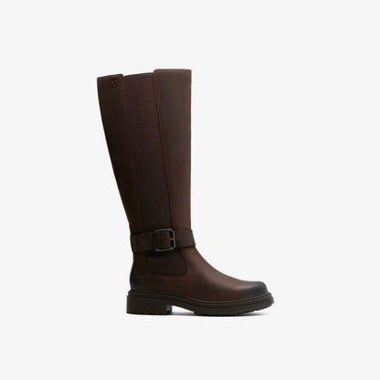 Orinoco 3 Tall Dark Brown Leather | Clarks Discount