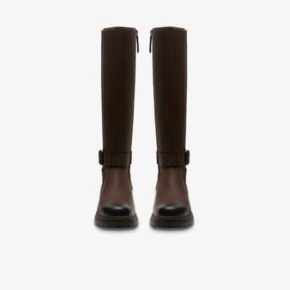 Orinoco 3 Tall Dark Brown Leather | Clarks Discount