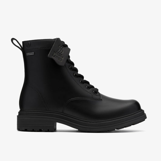 Orinoco 3 Sty GORE-TEX Black Warmlined Leather | Clarks Discount
