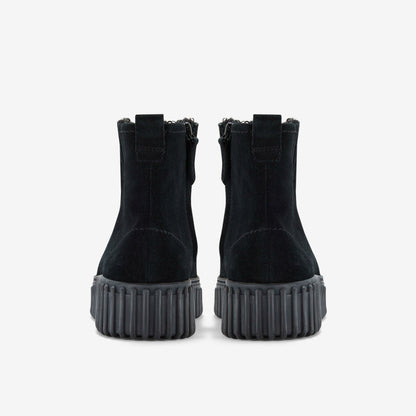 Torhill Cozy Black Warmlined Suede | Clarks For Sale