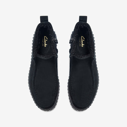 Torhill Cozy Black Warmlined Suede | Clarks For Sale