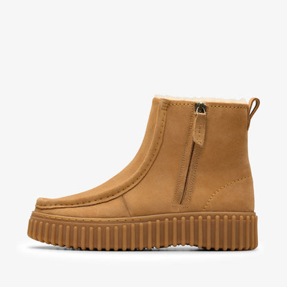 Torhill Cozy Light Tan Warmlined | Clarks US