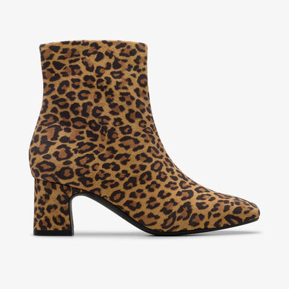 Fernie Zip Leopard Suede | Clarks US