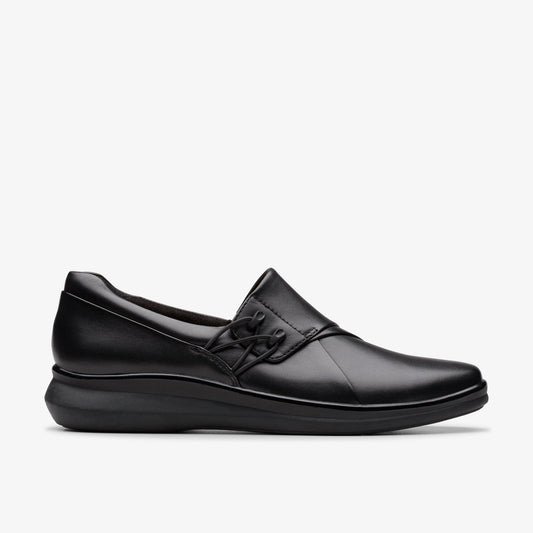 Lynell Slip Black Leather - US 4980