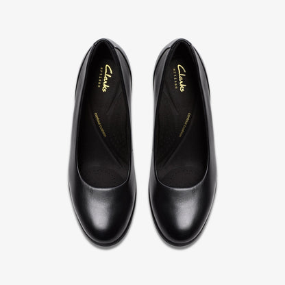 Shaya Poppy Black Leather - US 6331
