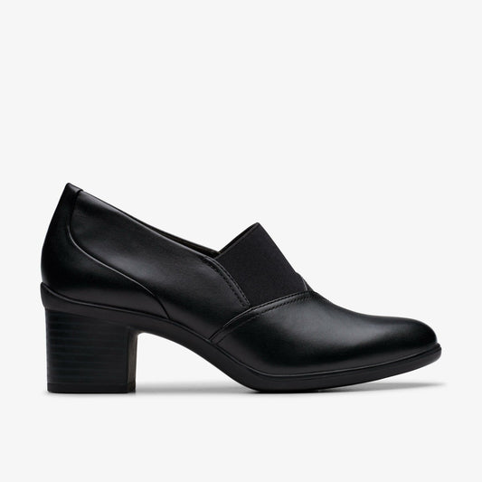 Shaya Tess Black Leather | Clarks Sale