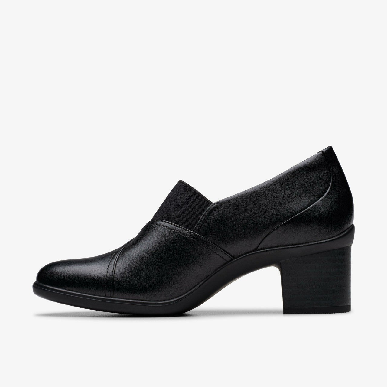 Shaya Tess Black Leather | Clarks Sale