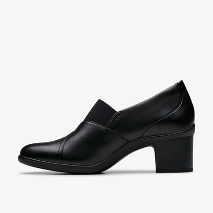 Shaya Tess Black Leather | Clarks Sale