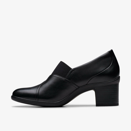 Shaya Tess Black Leather | Clarks Sale
