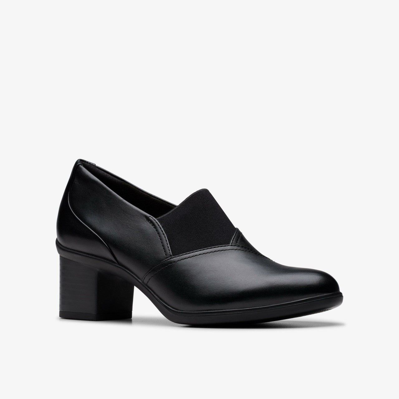 Shaya Tess Black Leather | Clarks Sale