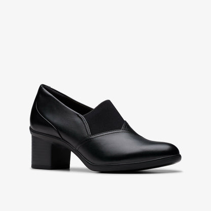 Shaya Tess Black Leather | Clarks Sale
