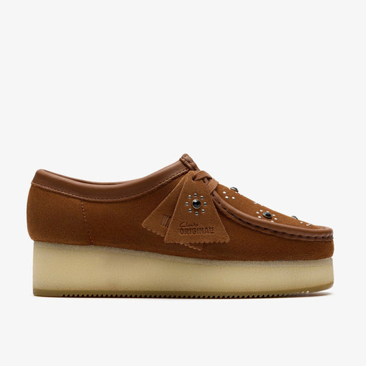 Wallacraft Bee Brown/Orange Suede | Clarks