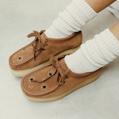 Wallacraft Bee Brown/Orange Suede | Clarks