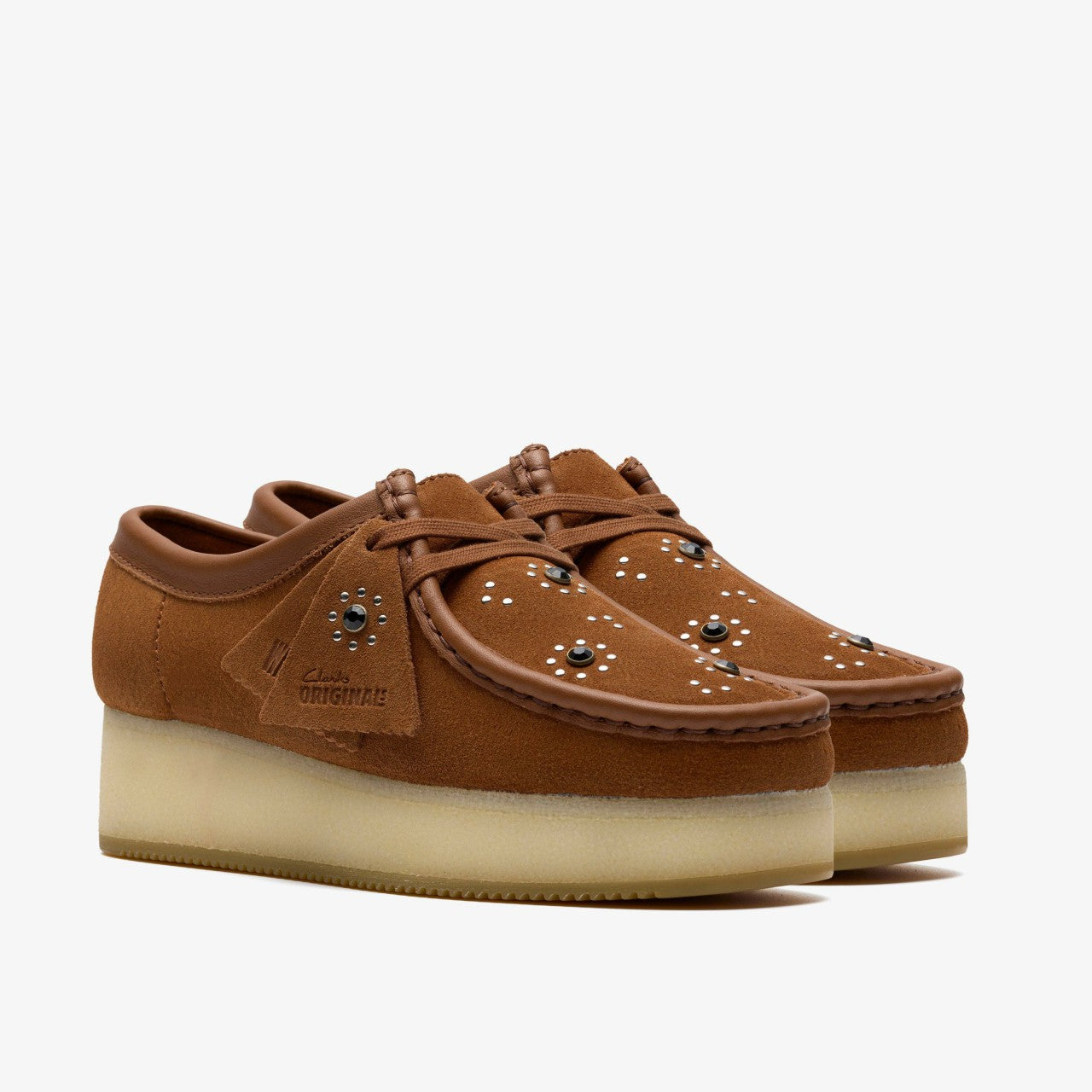 Wallacraft Bee Brown/Orange Suede | Clarks