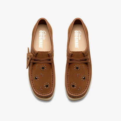 Wallacraft Bee Brown/Orange Suede | Clarks