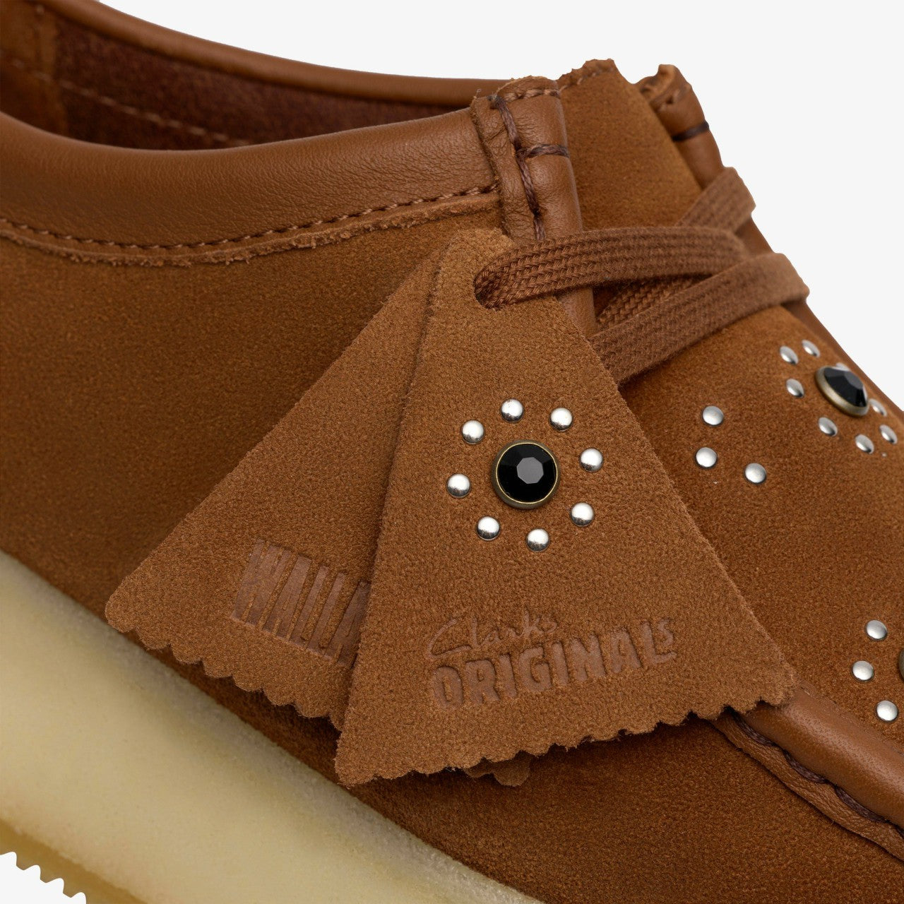 Wallacraft Bee Brown/Orange Suede | Clarks