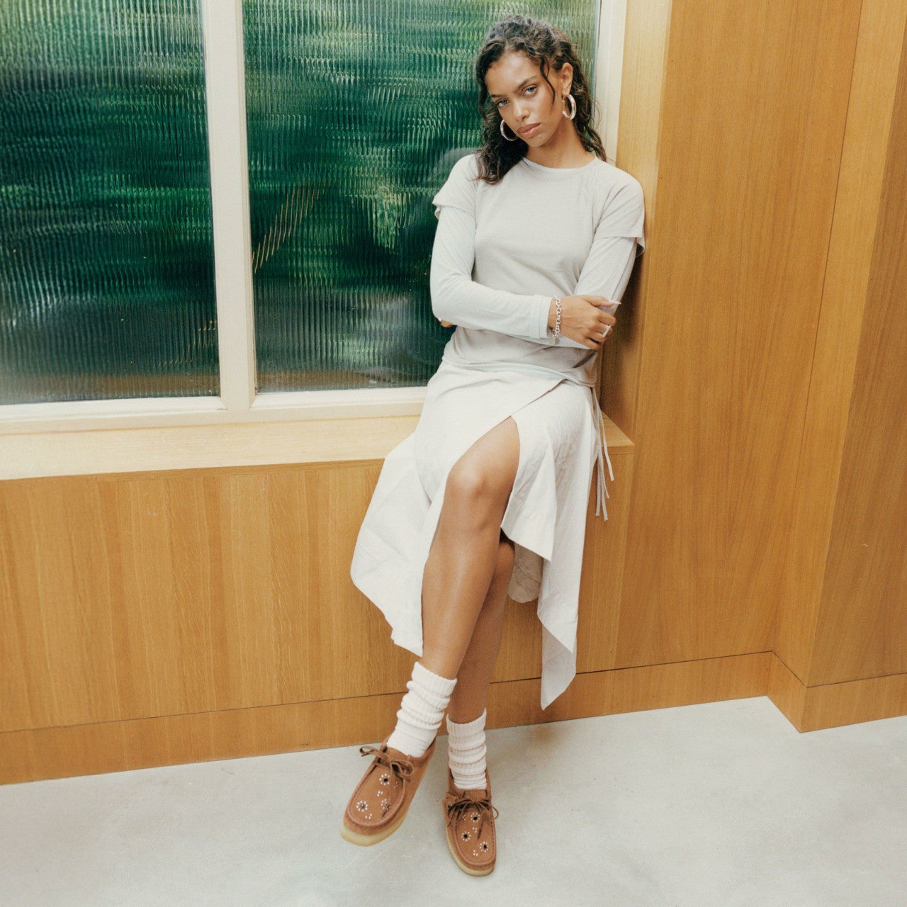 Wallacraft Bee Brown/Orange Suede | Clarks