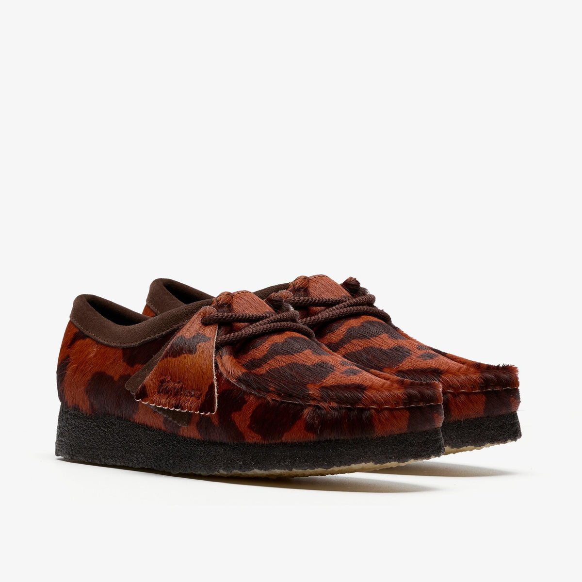 Wallabee Brown Cow Print - US 7057