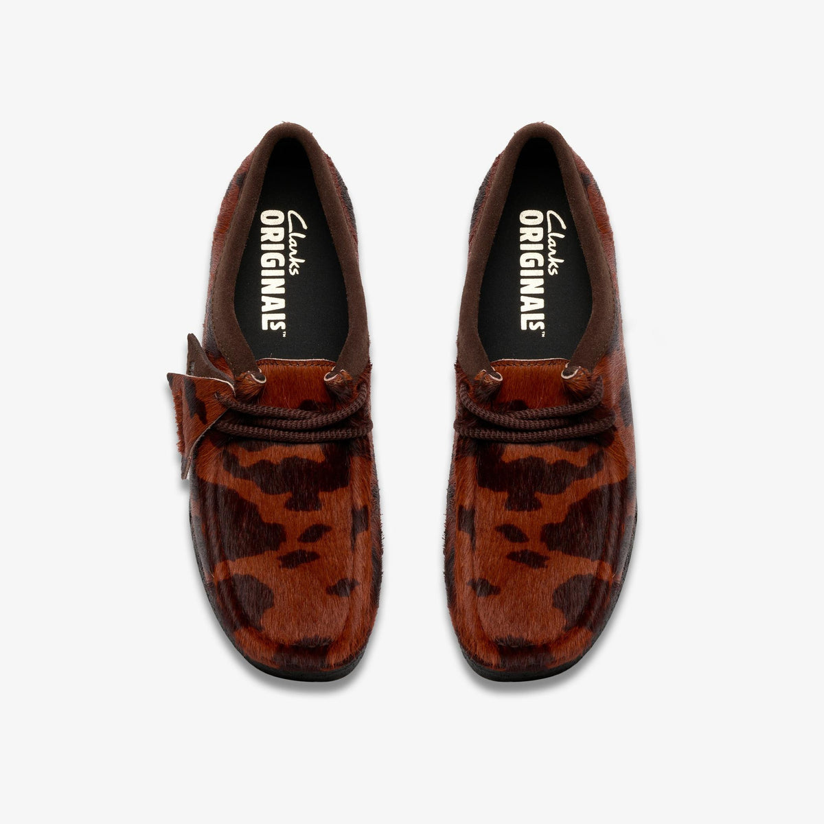 Wallabee Brown Cow Print - US 7057