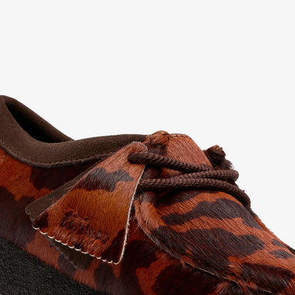 Wallabee Brown Cow Print - US 7057