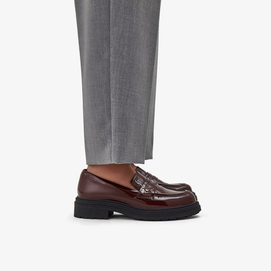 Orinoco 3 Edge Burgundy Patent | Clarks Onsale