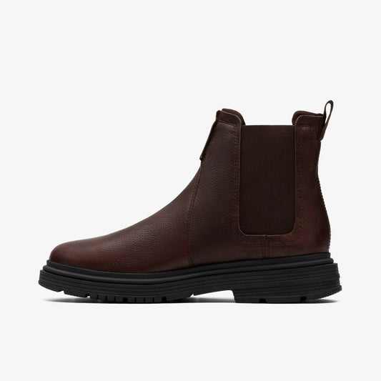 Badbury Easy Dark Brown Leather | Clarks Discount