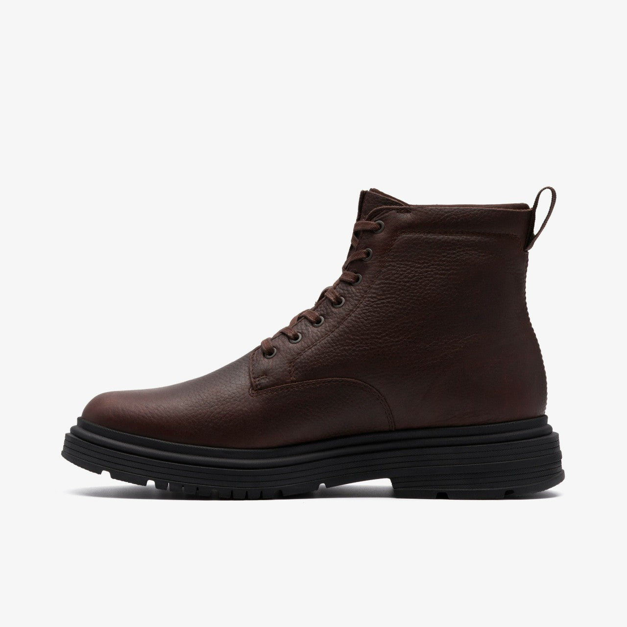 Badbury Hi Waterproof Brown Warmlined Leather | Clarks US