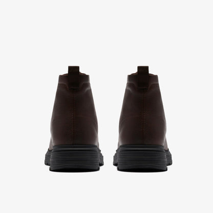 Badbury Hi Waterproof Brown Warmlined Leather | Clarks US
