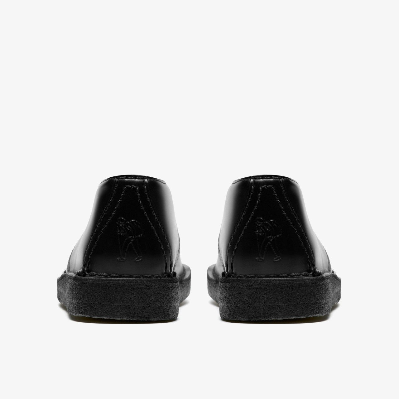 Desert Trek Black Hi Shine Leather | Clarks Sale