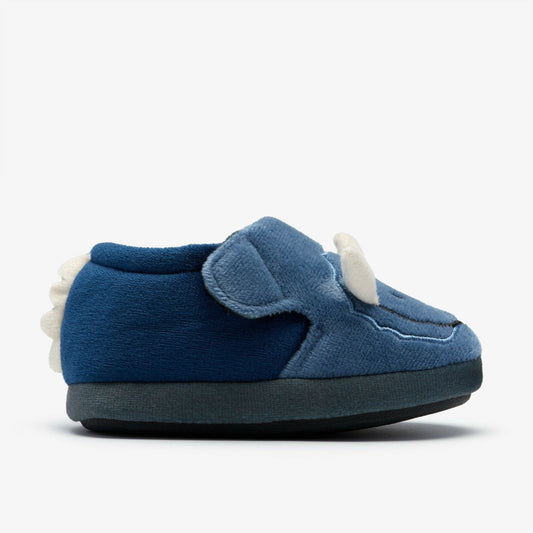 Fluffy Snug Toddler Navy | Clarks Discount