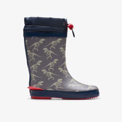 Tarri Race Kid Grey Combination | Clarks Sale