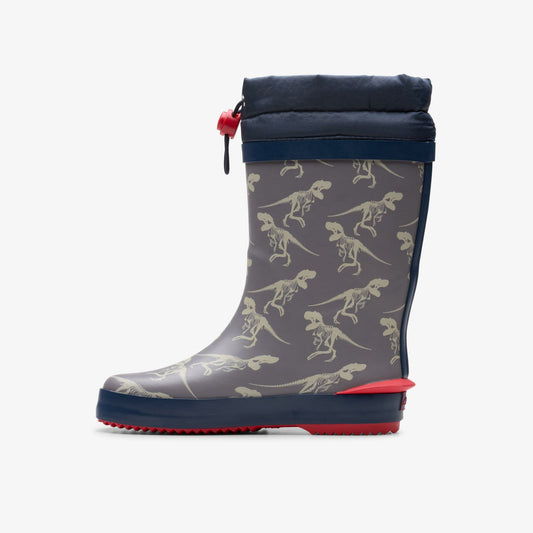 Tarri Race Kid Grey Combination | Clarks Sale