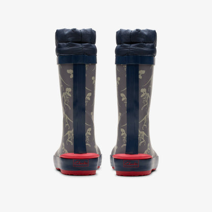 Tarri Race Kid Grey Combination | Clarks Sale