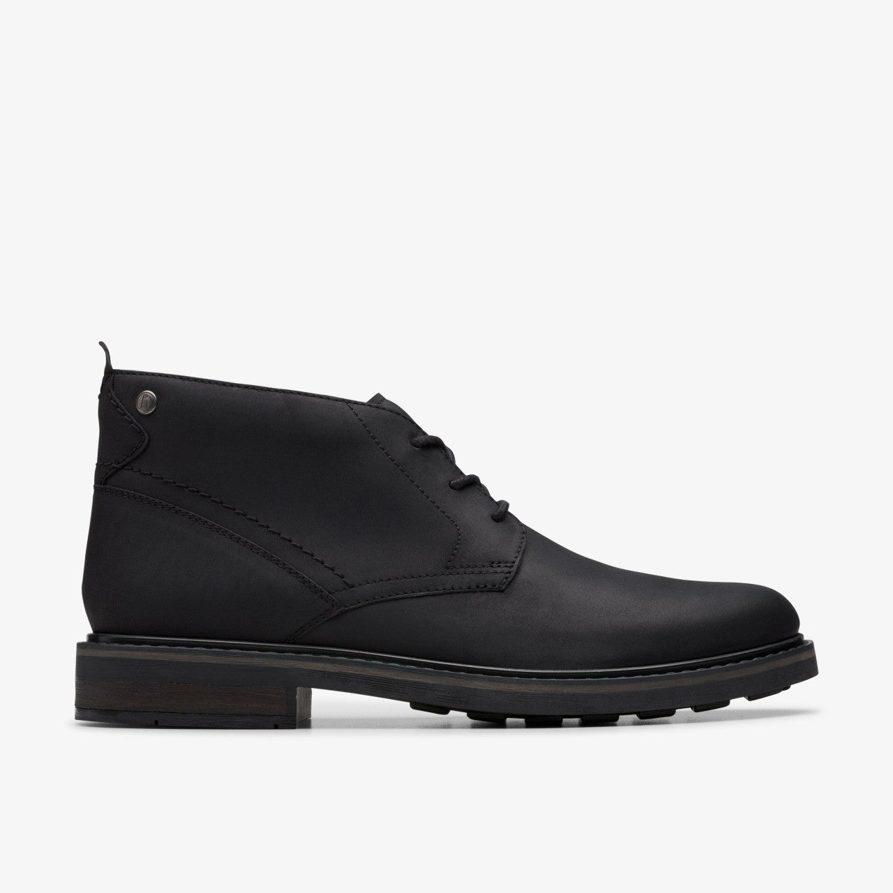 Newford Mid Black Leather | Clarks US